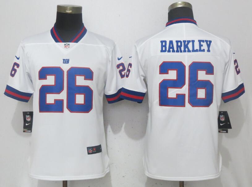 Women New York Giants #26 Barkley White Color Rush Nike Vapor Untouchable Limited Playe NFL Jerseys->san francisco 49ers->NFL Jersey